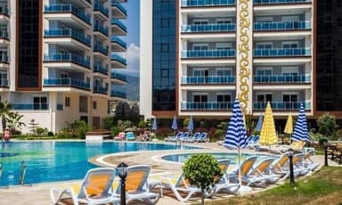 Квартира в Алании с видом на море за 450 EUR в месяц
