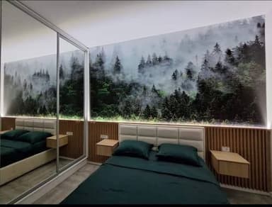 Аренда уютной квартиры с 1 спальней в Баре с видом на море за 550€